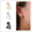 Simple Style Cartoon Character Alloy Plated Women's Ear Clips - Fashion Acupressure Non-Pierced Earrings