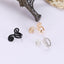 Simple Style Cartoon Character Alloy Plated Women's Ear Clips - Fashion Acupressure Non-Pierced Earrings