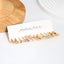 Simple Geometric Gold Plated Pearl Inlay Circle Earrings for Women