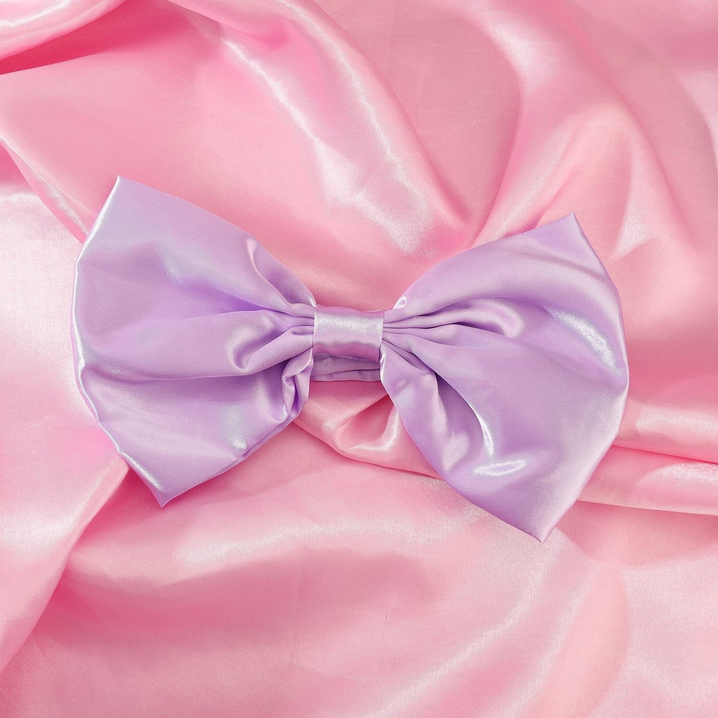 Elegant Satin Bow Knot Choker Necklace