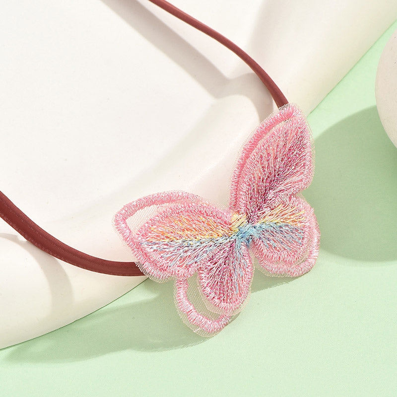 Simple Classic Butterfly Bowknot Women's Choker Necklace