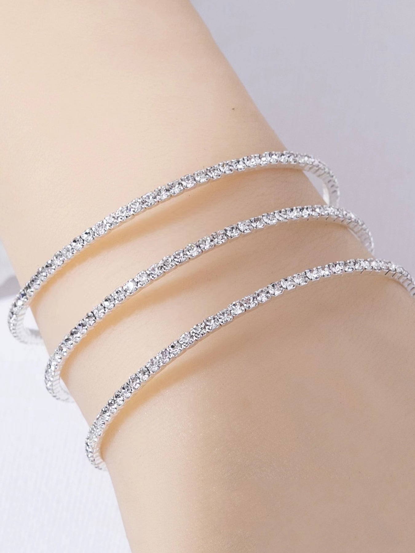 Simple Style Classic Style Circle Alloy Wholesale Bangle