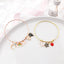 Adjustable Classic Round Solid Color Women's Bangle Bracelet