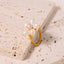 Simple Style Freshwater Pearl 18K Gold Plated Ring