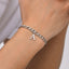 Simple Style 201 Stainless Steel Men's Letter Bracelet Chain