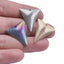Simple Classic 304 Stainless Steel Triangle Pendant Necklace for Women