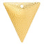 Simple Classic 304 Stainless Steel Triangle Pendant Necklace for Women