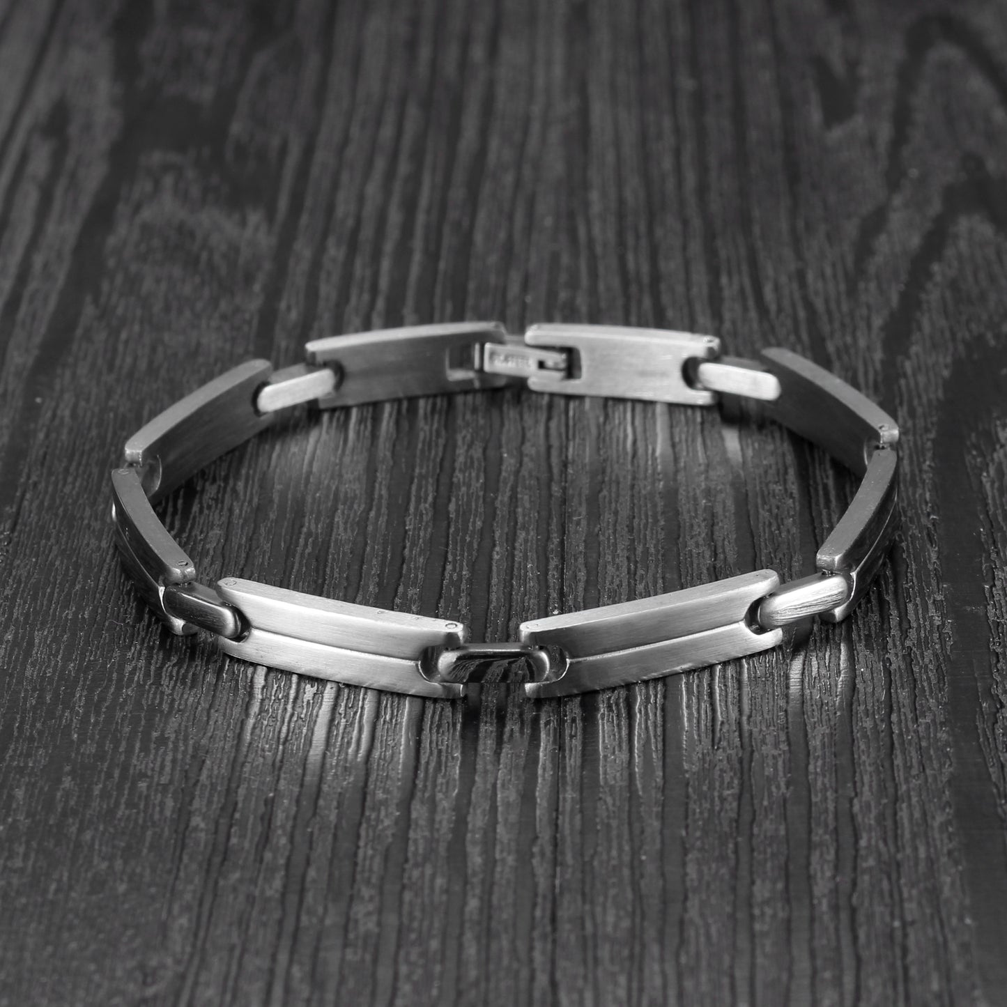 Simple Classic Solid Color Stainless Steel Women's Fashion Bracelet