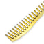Simple Style Solid Color ABS Men's Professional Hairdressing and Styling Comb Set