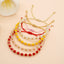 Simple Bohemian Crystal Beaded Women's Layered Bracelets
