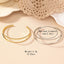 Simple Solid Color Iron Women's Bangle with Double-Layer Open Design