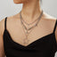 Simple Style Classic Style Star Alloy Zinc Alloy Wholesale Layered Necklaces