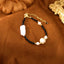Simple Style Baroque Black Spinel Freshwater Pearl Copper Beaded Women's Bracelet