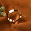 Simple Style Baroque Black Spinel Freshwater Pearl Copper Beaded Women's Bracelet