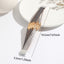 Color Block PU Leather Multi-Layer Magnetic Buckle Women's Bangle Bracelet