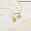 14K Gold Plated Zodiac Sign Pendant Necklace with Copper Micro Inlay and Hollow Constellation Design