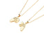 Simple Style Game Console Alloy Plating Couple Necklace with Magnetic Pendant