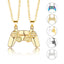 Simple Style Game Console Alloy Plating Couple Necklace with Magnetic Pendant