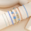 Bohemian Multi-Layer Beaded Crystal Alloy Bracelets for Women