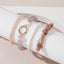 Bohemian Multi-Layer Beaded Crystal Alloy Bracelets for Women