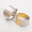 Simple Style Unisex Wide Band Metal Open Cuff Bracelet