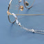 Simple Retro Angel Wings Metal Glasses Chain