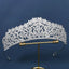 Elegant Rhinestone Alloy Bridal Tiara for Weddings