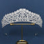 Elegant Rhinestone Alloy Bridal Tiara for Weddings