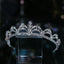 Simple Alloy Rhinestone Crystal Bridal Tiara Headpiece