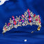 Elegant Baroque Alloy Plated Bridal Crown Accessory