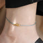 Simple Copper Fish Rope Women's Anklet - Minimalist 2023 Design