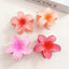 Simple Gradient Flower Hair Claw Clip