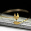 Simple Style Fox Alloy Wholesale Bangle