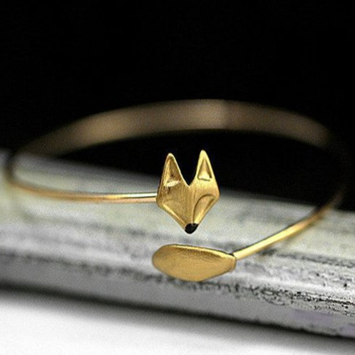 Simple Style Fox Alloy Wholesale Bangle