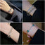 Simple Geometric Alloy Plated Zircon Gemstone Women's Bracelet