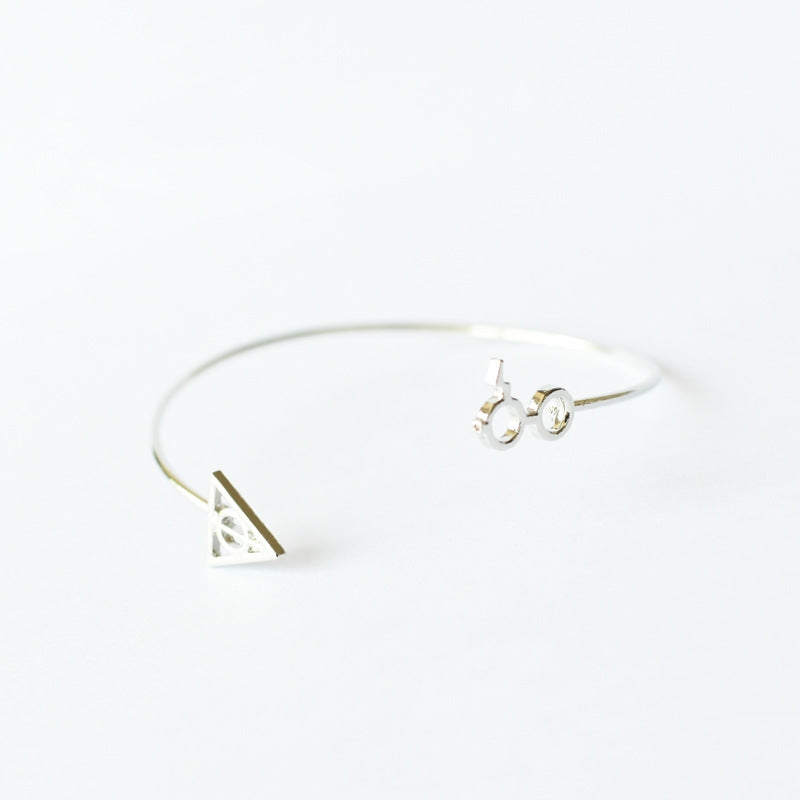 Simple Style Geometric Alloy Plating Women's Bangle