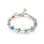 Simple Geometric Crystal Beaded Women's Bracelet