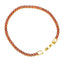 Simple Geometric 18k Gold Plated Zircon Tennis Chain Bracelet