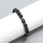 Simple Geometric 8mm Lava Stone Beaded Bracelet