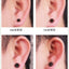 Simple Geometric Metal Ear Studs and Magnetic Clip-On Earrings