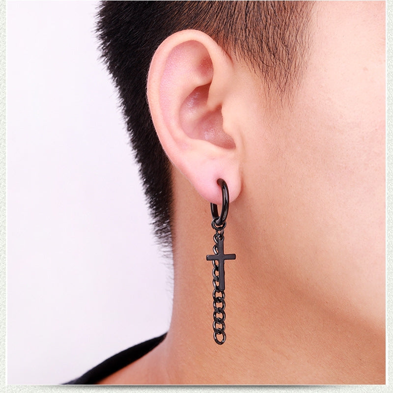 Simple Style Geometric Plating Stainless Steel No Inlaid Earrings