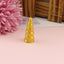 Simple Geometric Resin Jewelry Accessories - Gold Gradient Unicorn Horn DIY Pack (200 Pieces)