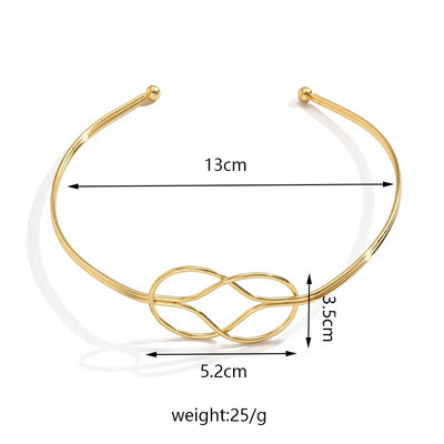 Simple Geometric Hollow Alloy Women's Choker Necklace