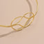 Simple Geometric Hollow Alloy Women's Choker Necklace