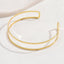 Simple Geometric Openwork Alloy Women's Choker Necklace