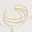Simple Geometric Openwork Alloy Women's Choker Necklace