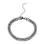 Simple Geometric Titanium Steel Cuban Chain Bracelet