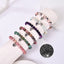 Simple Heart Agate Beaded Women's Bracelet with 100 Languages 'I Love You' Projection Pendant