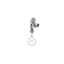 Heart & Eye Zircon Inlay Stainless Steel Belly Ring Set with Butterfly and Pearl Accents