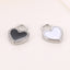 Heart-Shaped Stainless Steel Love Lock Pendant Necklace - Valentine's Day Jewelry Accessories